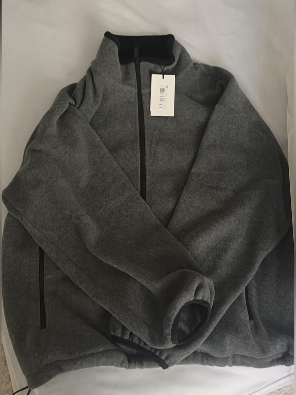 Aritzia Mellow Fleece Quarter Zip